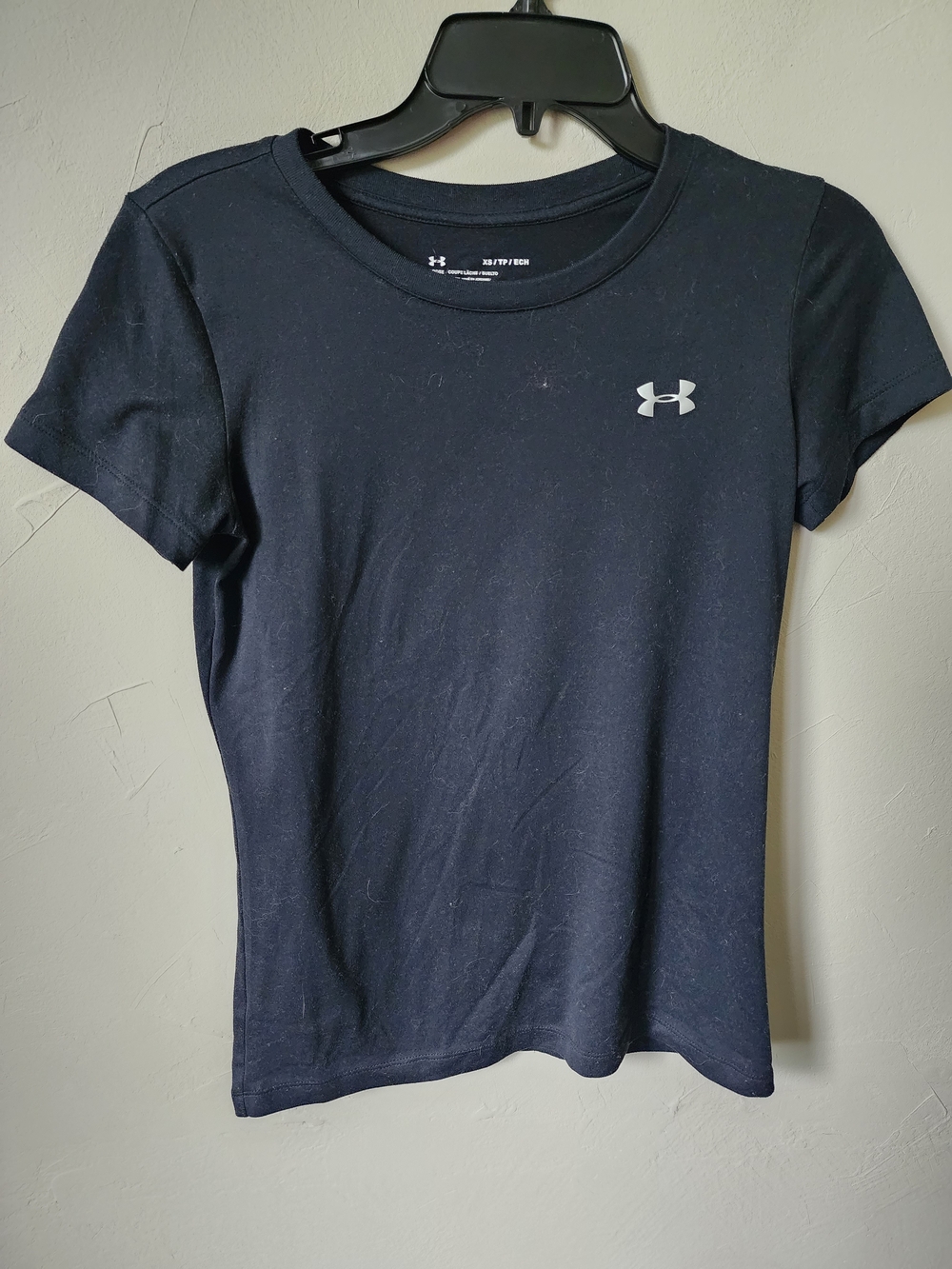 Under Armour Women's Black Short Sleeve Tee Size XS
